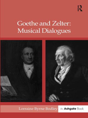 cover image of Goethe and Zelter
